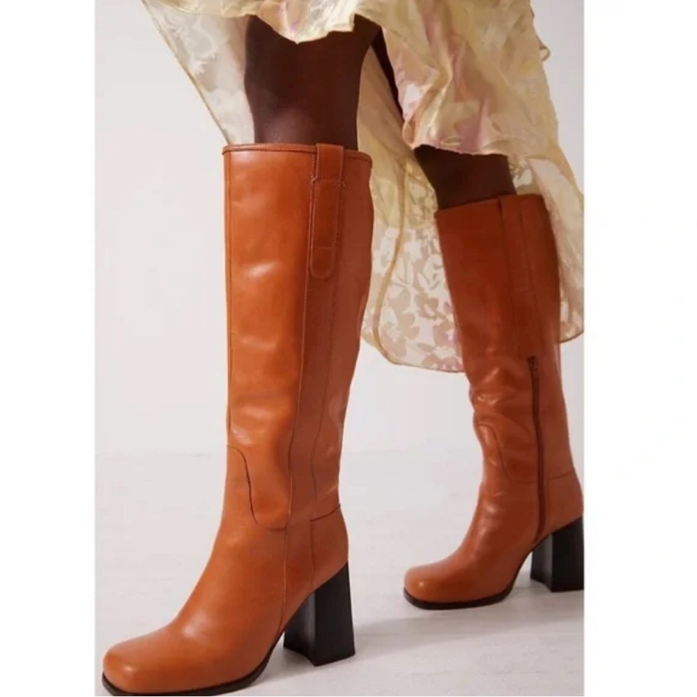 FREE PEOPLE Naomi Tall Heel Boots SIZE 9